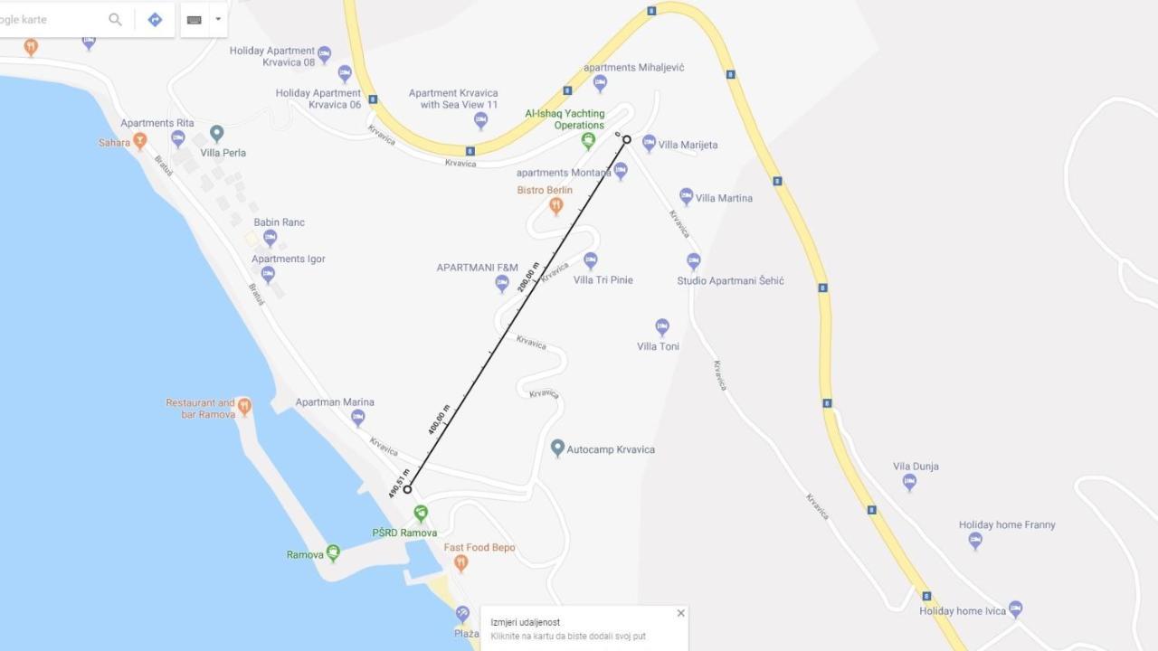 Apartment Mare Krvavica Kültér fotó
